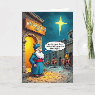 Starry Journey Christmas Card