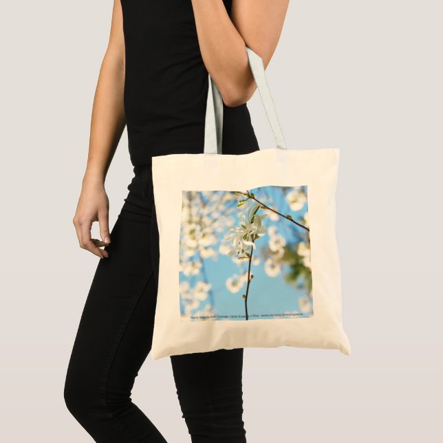 Starry Magnolia 6490 Tote Bag (Front (Product))