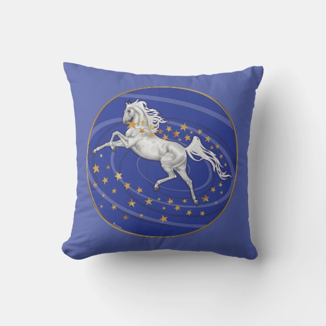 Starry Mare Pillow (Front)
