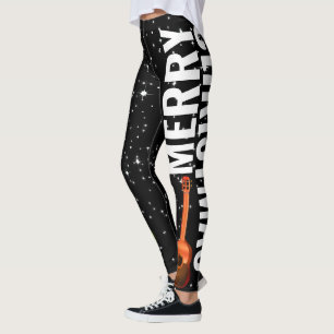 Starry Merry Christmas Marac and Cuatro (editable) Leggings