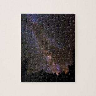 Starry Milky way, California Jigsaw Puzzle