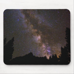 Starry Milky way, California Mouse Pad