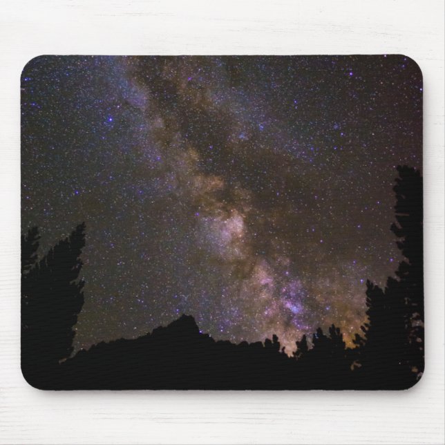 Starry Milky way, California Mouse Pad (Front)