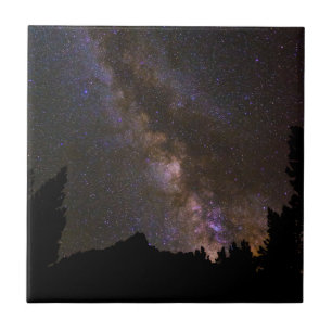 Starry Milky way, California Tile