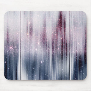 Starry Nebula Glitter Mouse Pad