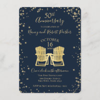 Starry Night Adirondack Chairs 50th Anniversary