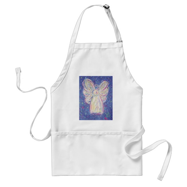 Starry Night Angel Apron (Front)