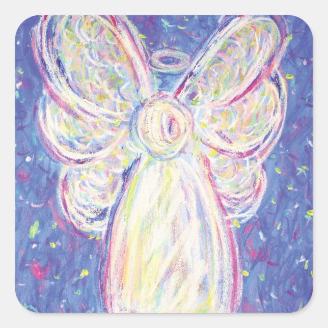 Starry Night Angel Art Decal Stickers (Front)