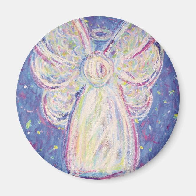 Starry Night Angel Magnet (Front)