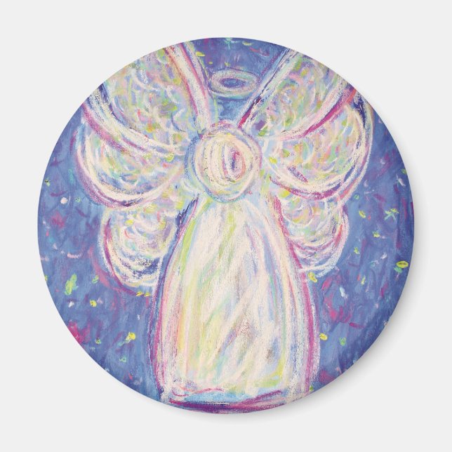 Starry Night Angel Magnet (Front)