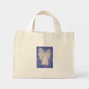 Starry Night Angel Mini Tote Bag