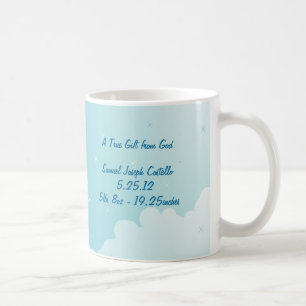 Starry Night Baby Photo Collage Mug