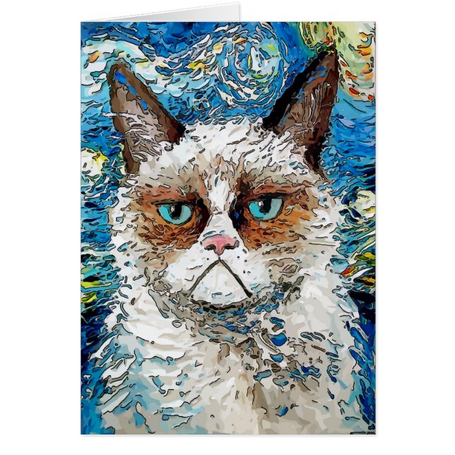 Starry Night Bad Cat (Front)