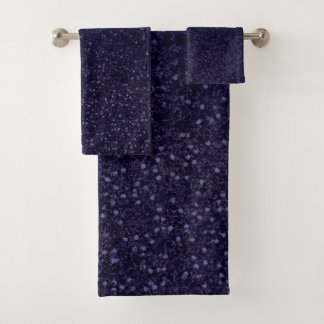 Starry night bath towel set
