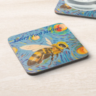 Starry Night Bee Coasters