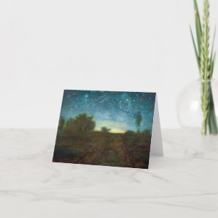 Starry Night by Jean-Francois Millet Thank You Card