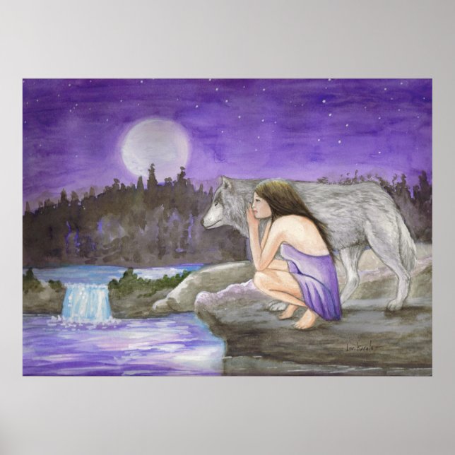 starry night by Lori Karels Poster (Front)