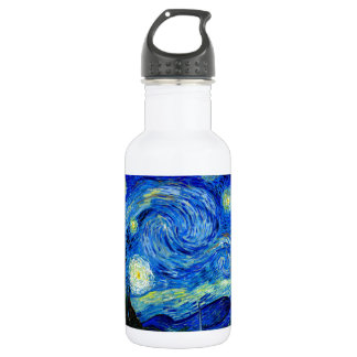 Starry Night by Van Gogh 532 Ml Water Bottle