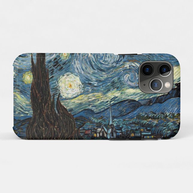 Starry Night by Van Gogh Case-Mate iPhone Case (Back (Horizontal))