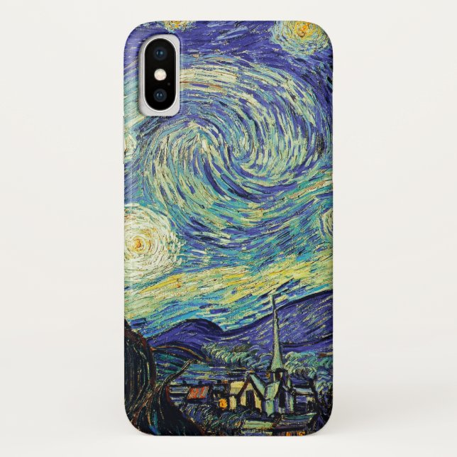 Starry Night by van Gogh Case-Mate iPhone Case (Back)