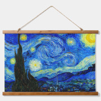 Starry Night by Van Gogh Fine Art Poster Print