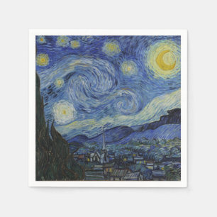 "Starry Night" by Van Gogh Napkin