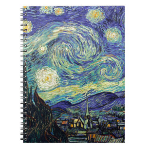 Starry Night by van Gogh Notebook