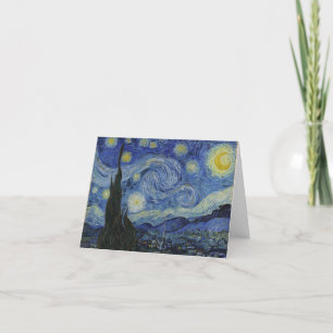 "Starry Night" by Van Gogh Thank You Card