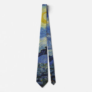 "Starry Night" by Van Gogh Tie