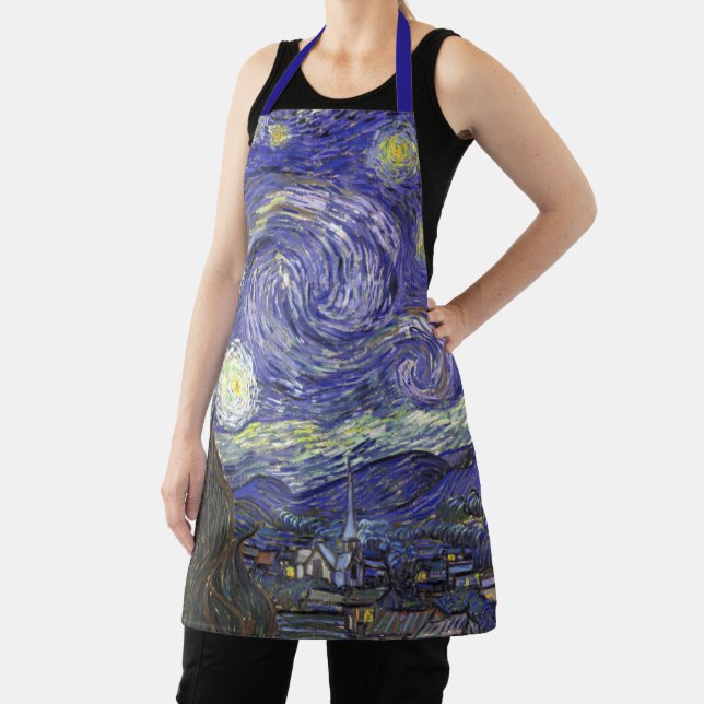 Starry Night by Vincent van Gogh Apron (Insitu)