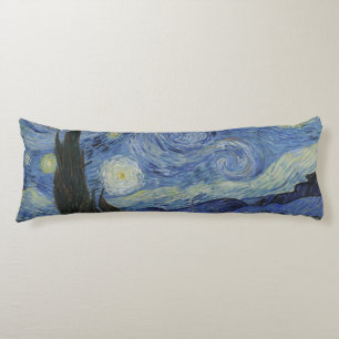 Starry Night by Vincent Van Gogh Body Cushion
