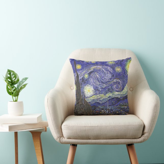 Starry Night by Vincent van Gogh Cushion (Chair)
