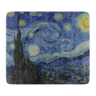 Starry Night by Vincent van Gogh Cutting Board