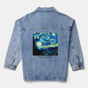 Starry Night by Vincent van Gogh Denim Jacket