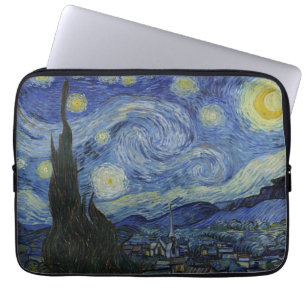 Starry Night by Vincent Van Gogh Laptop Sleeve