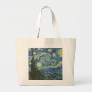 Starry Night by Vincent Van Gogh Large Tote Bag