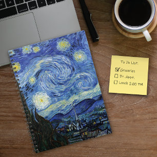 Starry Night by Vincent van Gogh Notebook