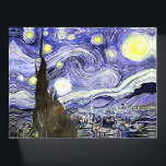 Starry Night by Vincent van Gogh Paperweight<br><div class="desc">Starry Night painting by Vincent van Gogh.</div>