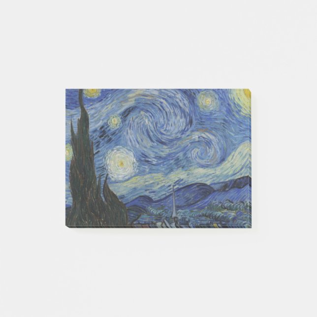 Starry Night by Vincent Van Gogh Post-it Notes (Front)