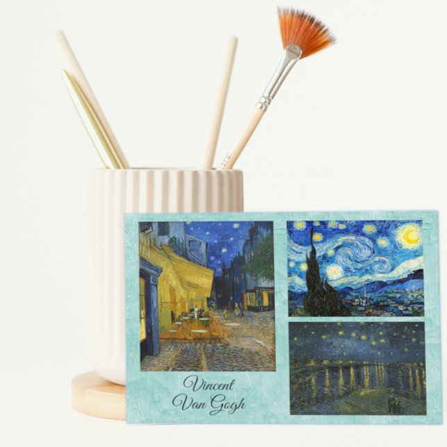 Starry Night  by Vincent Van Gogh Postcard (Creator Uploaded)