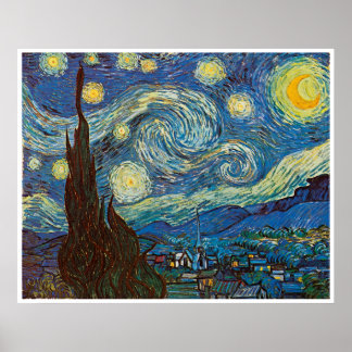 Starry Night by Vincent van Gogh Poster