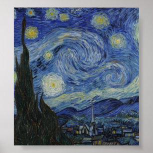 Starry Night by Vincent Van Gogh Poster
