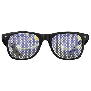 Starry Night by Vincent van Gogh Retro Sunglasses