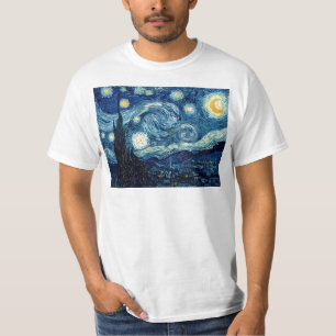 Starry Night By Vincent Van Gogh T-Shirt