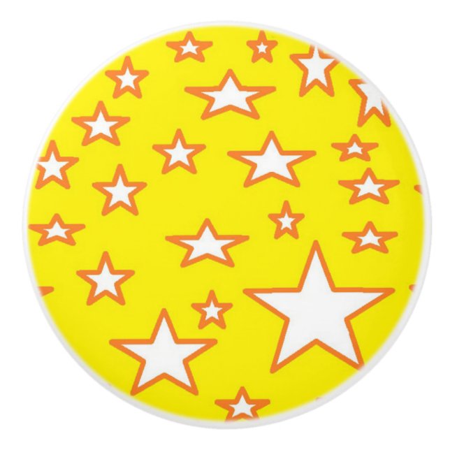 Starry Night Ceramic Knob (Front)