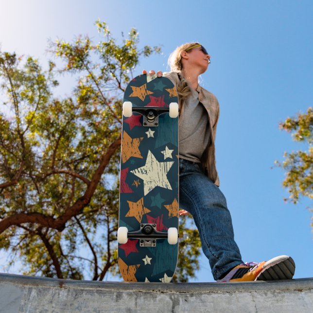 Starry Night Chaos Skateboard (Outdoor 1)