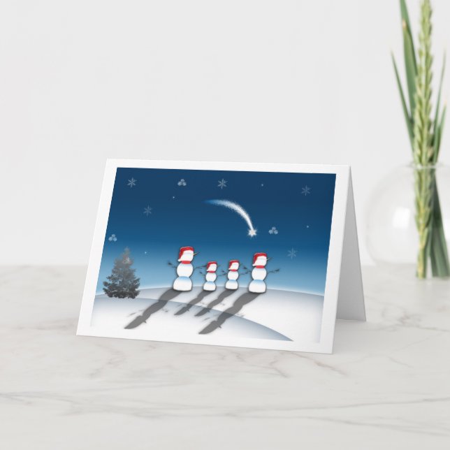 Starry Night Christmas card (Front)