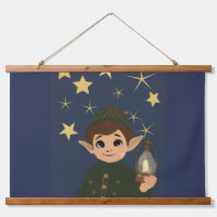 Starry Night Christmas Elf