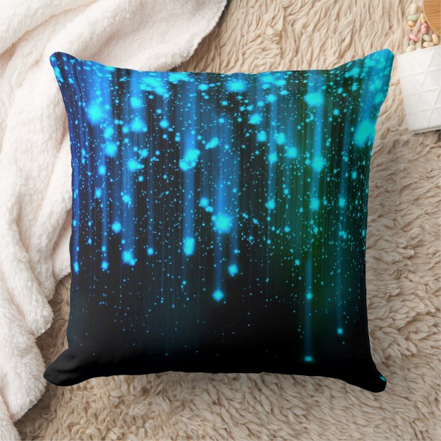 Starry Night Decorative throw Pillow (Blanket)