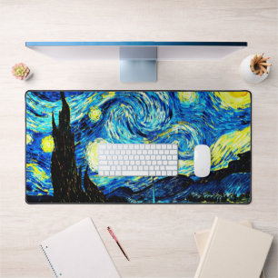 Starry Night Desk Mat